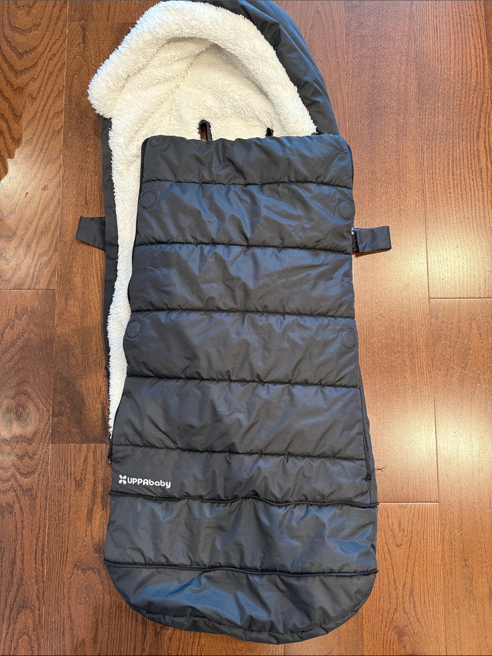 UPPAbaby Black Cozy Footmuff - NEEDS NEW ZIPPER